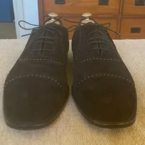Manolo Blahnik | Shoes | Manolo Blahnik Cap Toe Studded Dark  display picture 2